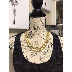 Double Chain Link Necklace